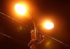 На восьми улицах Бишкека отремонтировали освещение