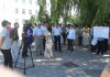 Преподаватели КНУ вышли на митинг в Бишкеке