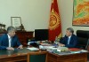 Абдылдаев рассказал президенту Атамбаеву о новой системе электронных виз