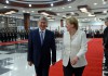 В Бишкеке состоялась встреча Ангелы Меркель и Алмазбека Атамбаева