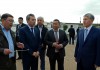 Атамбаеву показали реконструкцию дороги Балыкчи – Тамчи – Чолпон-Ата – Корумду