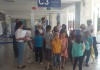 В международном аэропорту «Ош» провели экскурсию для школьников Чон-Алайского района