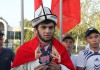 В Оше встретили серебряного призера чемпионата мира по спортивной борьбе среди юниоров