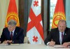 Алмазбек Атамбаев и Георгий Маргвелашвили подписали двусторонние документы