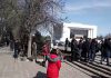 В Бишкеке начался митинг в поддержку Текебаева