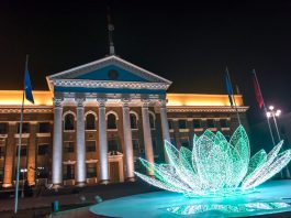 Бишкек украсили к Дню города