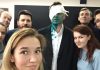 В Москве неизвестный облил зеленкой Алексея Навального