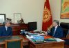 Алмазбек Атамбаев и Тугелбай Казаков обсудили планы по соцподдержке работников культуры