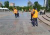 Бишкекчане стали меньше мусорить, после празднования Дня Победы вывезли 26 кубов мусора