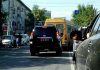 Читатель K-News: В центре Бишкека внедорожник с дипломатическими номерами грубо нарушил ПДД