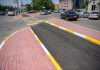 В Бишкеке обновляют разметку: пешеходные переходы оформляют по европейским стандартам