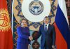 Президент Атамбаев провел переговоры с председателем Совета Федерации РФ Валентиной Матвиенко