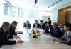 Алмазбек Атамбаев встретился с вице-президентом General Electric в Нью-Йорке
