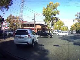 Очевидец: Внедорожник грубо нарушил ПДД, едва не спровоцировав аварию на Медерова — Байтик баатыра