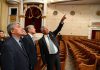 Атамбаев ознакомился с ходом реконструкции Кыргызского национального театра оперы и балета