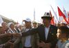 Баткен, Лейлек, Сулюкту, Кадамжай, Кызыл-Кыя, Ноокат, Чуй, Бишкек, Тюп, Ак-Суу, Каракол — за Сооронбая Жээнбекова! (фоторепортаж)
