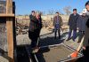 Атамбаев заложил капсулу на месте строительства физкультурно-оздоровительного комплекса в Джалал-Абаде