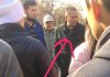 В центре Бишкека автомобиль сбил девушку: водитель был пьян — очевидец