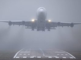 Аэропорт «Манас» временно закрыт из-за тумана