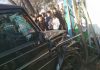 В центре Бишкека 14-летний школьник на «Гелендвагене» протаранил две машины и врезался в столб