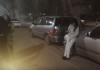 В Бишкеке автомобиль, которым управляла пьяная девушка, протаранил несколько машин (видео)