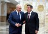 О чем беседовали Жээнбеков и Лукашенко на полях сессии ОДКБ