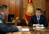 Сооронбай Жээнбеков потребовал от главы МВД бороться с коррупцией, не сбавляя темпов