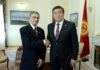 Сооронбай Жээнбеков встретился с лауреатом Нобелевской премии Азизом Санжаром