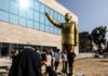 Золотая статуя Эрдогана простояла в Германии всего 2 дня
