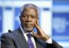 Умер бывший генсек ООН, лауреат Нобелевской премии мира Кофи Аннан