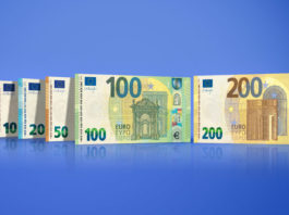 Центробанк Евросоюза показал новые банкноты 100 и 200 евро, которые будет сложнее подделать