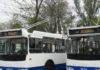 Бишкекские троллейбусы ежедневно проводят дезинфекцию салонов специальным раствором