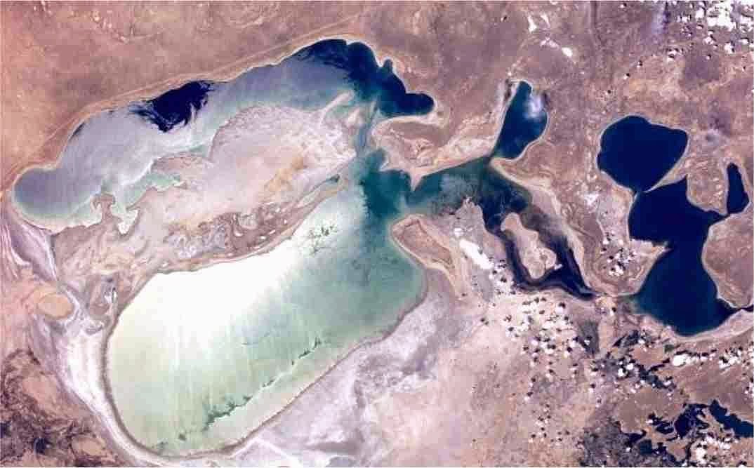 Аральское Море Фото На Карте