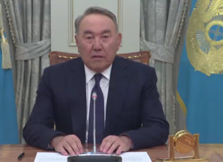 Видео заявления Назарбаева о прекращении полномочий опубликовано в Сети