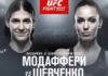 Роксанн Модаффери победила Антонину Шевченко на UFC Fight Night 149