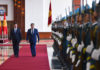 Премьер-министр Казахстана Аскар Мамин прибыл с официальным визитом в Кыргызстан