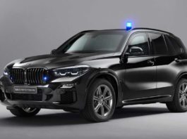 BMW представил бронированный кроссовер BMW X5 VR6 Protection. Он способен выдерживать обстрелы из АК-47  и взрывы ручных гранат