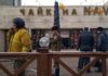 Пожар в кафе «Нават»  в Бишкеке полностью потушен