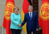 Ангела Меркель поздравила Алмазбека Атамбаева с Новым годом. Поздравление пришло только сегодня