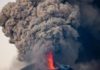 В Индонезии началось извержение самого активного вулкана (видео)