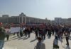 На площади все еще продолжается митинг в поддержку Садыра Жапарова. Участники акций не поддержали предложение разойтись