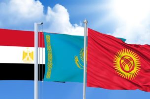 В Бишкек из Египта вернулись граждане Кыргызстана, в том числе и малолетние дети
