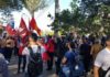 В Бишкеке проходит акция сторонников партии «Бутун Кыргызстан»
