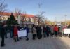 Работники ГП «Кыргыз почтасы» митингуют из-за низких зарплат