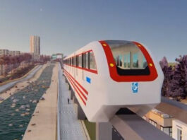 В Бишкеке представили проект надземного транспорта