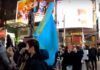 Флаги Казахстана увидели на митингах в Нью-Йорке в поддержку Навального