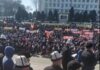 В Оше проходит митинг в поддержку Райымбека Матраимова