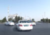 В Ашхабаде требуют перекрашивать темные детали машин предприятий