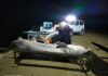 Гигантскую 150-килограммовую белугу поймали в Казахстане. Видео