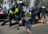Полиция Нидерландов применила водомет и разогнала протест против карантина